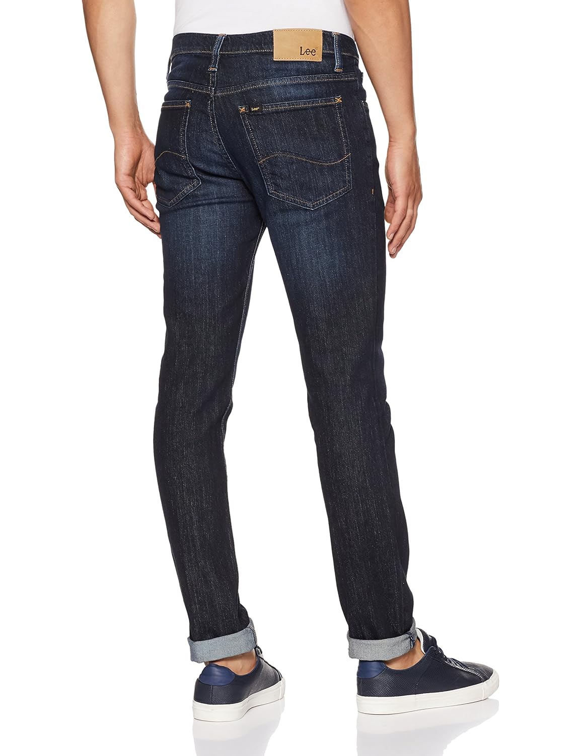 lee men's skinny fit jeans