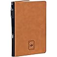 Premium Leather Hardcover Music Notebook With Staff Martinique