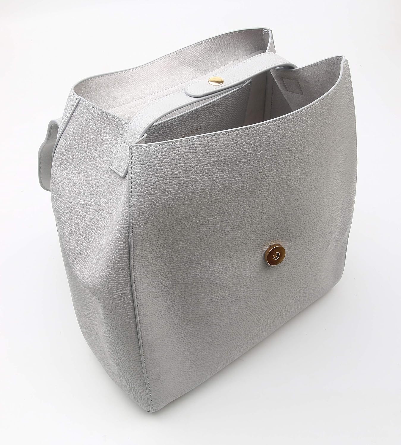 Ladies Backpack with Gold bee Embelishment by Alice Wheeler (Grey) - Image 5