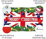 KASKANA Christmas Flag 5ft x 3ft Union Jack Double Sided Digital Print view 2
