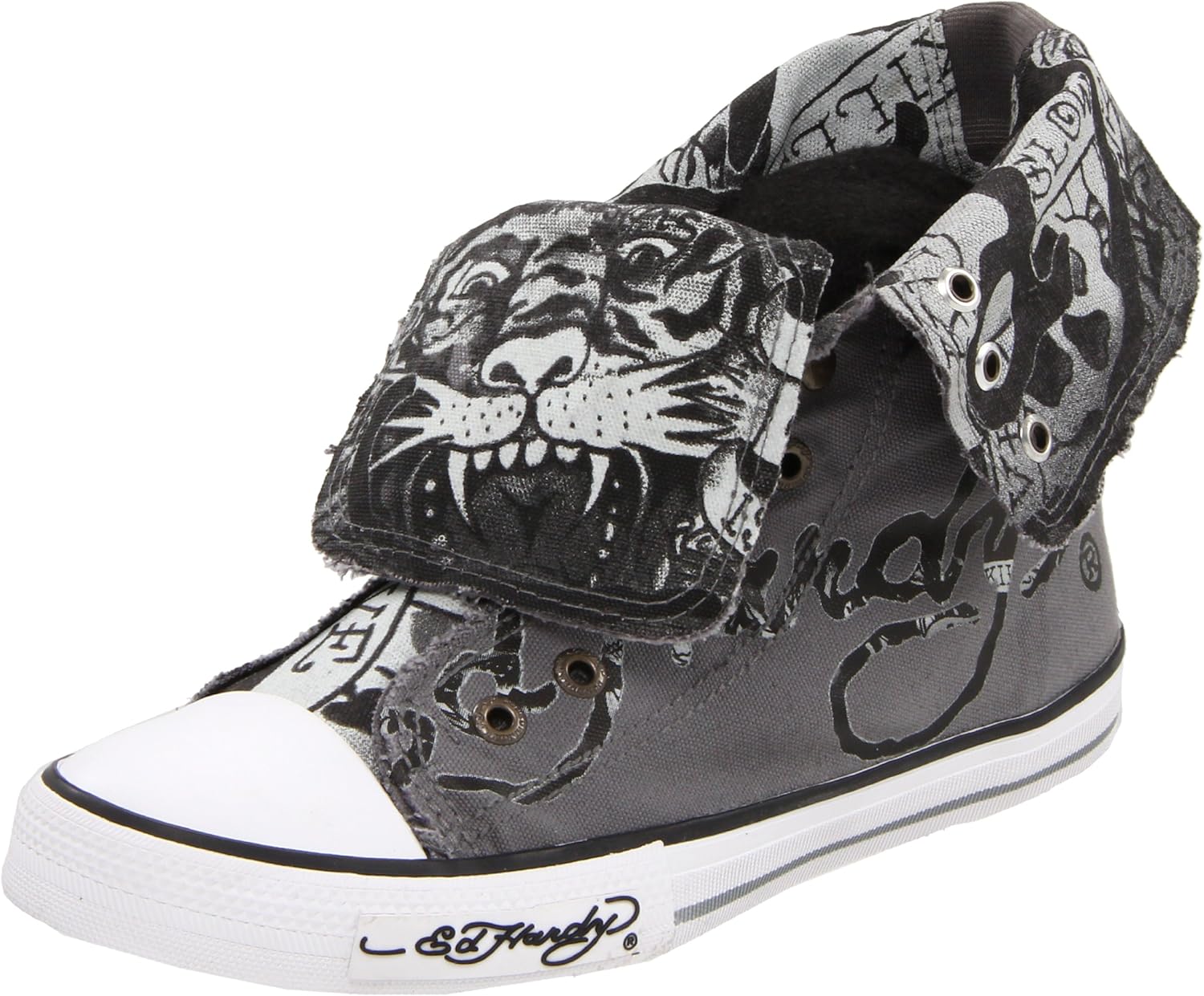 Ed Hardy Men's Morph Casual Shoe, Grey11FMP105M, 8 M US