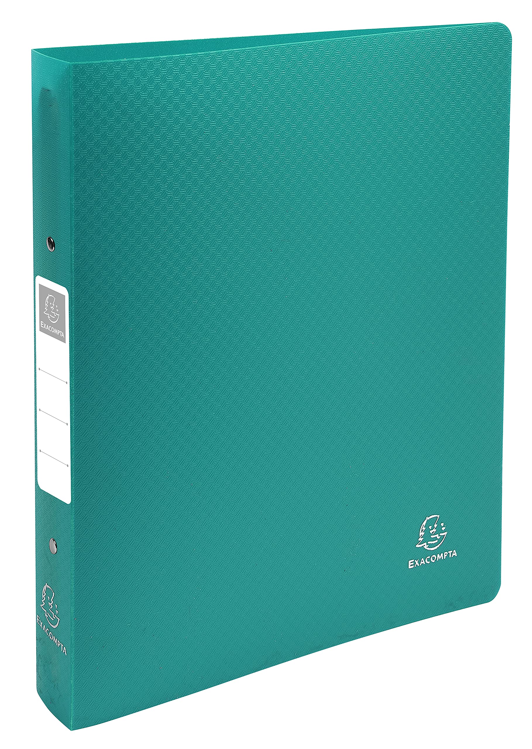 Exacompta - Ref. 54393S - 1 Rigid binder with OPAK label - 2 round rings, diameter 30 mm - Spine 40 mm - External dimensions: 32 x 26.8 cm - Format to be filed A4 Maxi - Colour: dark green