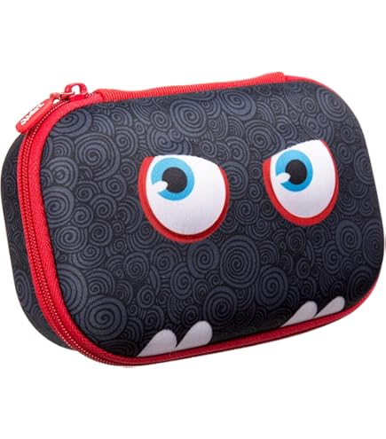 Semi Truck Pencil Case - Canvas Zipper Pouch For Pens And School Supplies