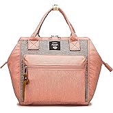 Beaulyn Small Diaper Bag Backpack, Mini Diaper Tote & Portable Crossbody Backpack with Insulated Pocket