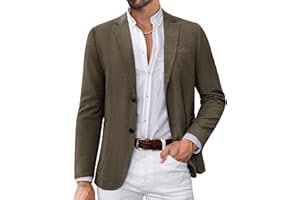 PJ PAUL JONES Mens Blazers Sport Coats Casual Lightweight Two Button Business Suit Jackets