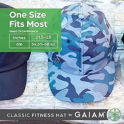 Gaiam Womens Classic Fitness Hat Baseball