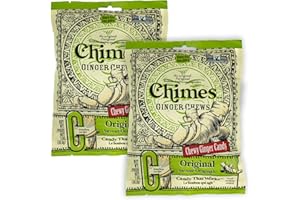 Chimes Ginger Chews Original -- 5 oz - 2 pc