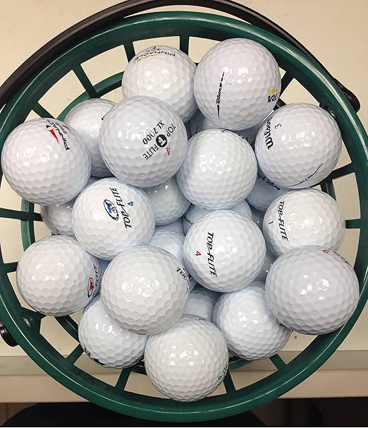 Amazon 100 Assorted a グレードゴルフボールby Lakeballs Lakeballs ゴルフボール