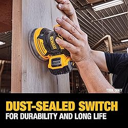 DEWALT 20V MAX Orbital Sander, Tool Only