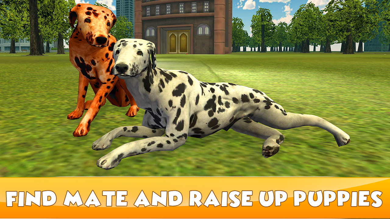 Dalmatian Simulator Dog Evolution Home Pet Animal Sim Breeds in