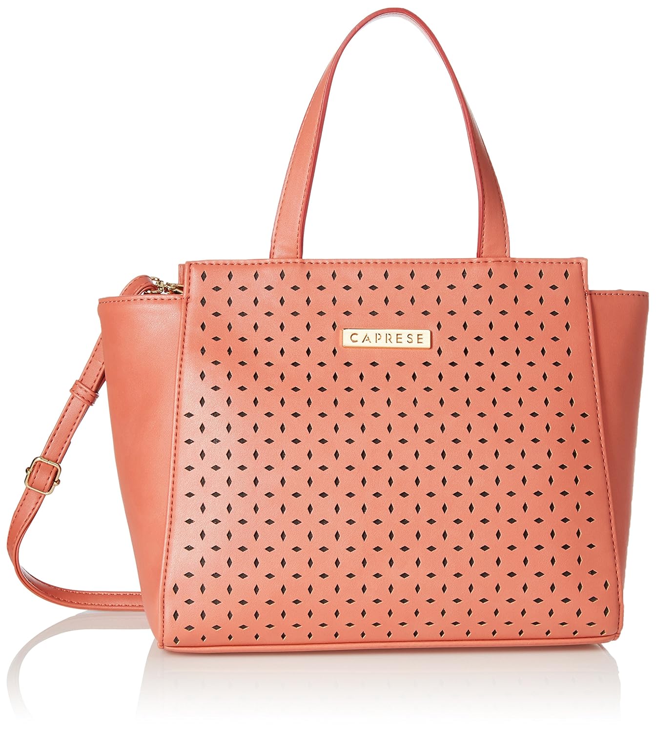 caprese cola women's satchel (soft coral) ()