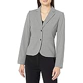 Calvin Klein Women's Two Button Lux Blazer (Petite, Standard, & Plus)