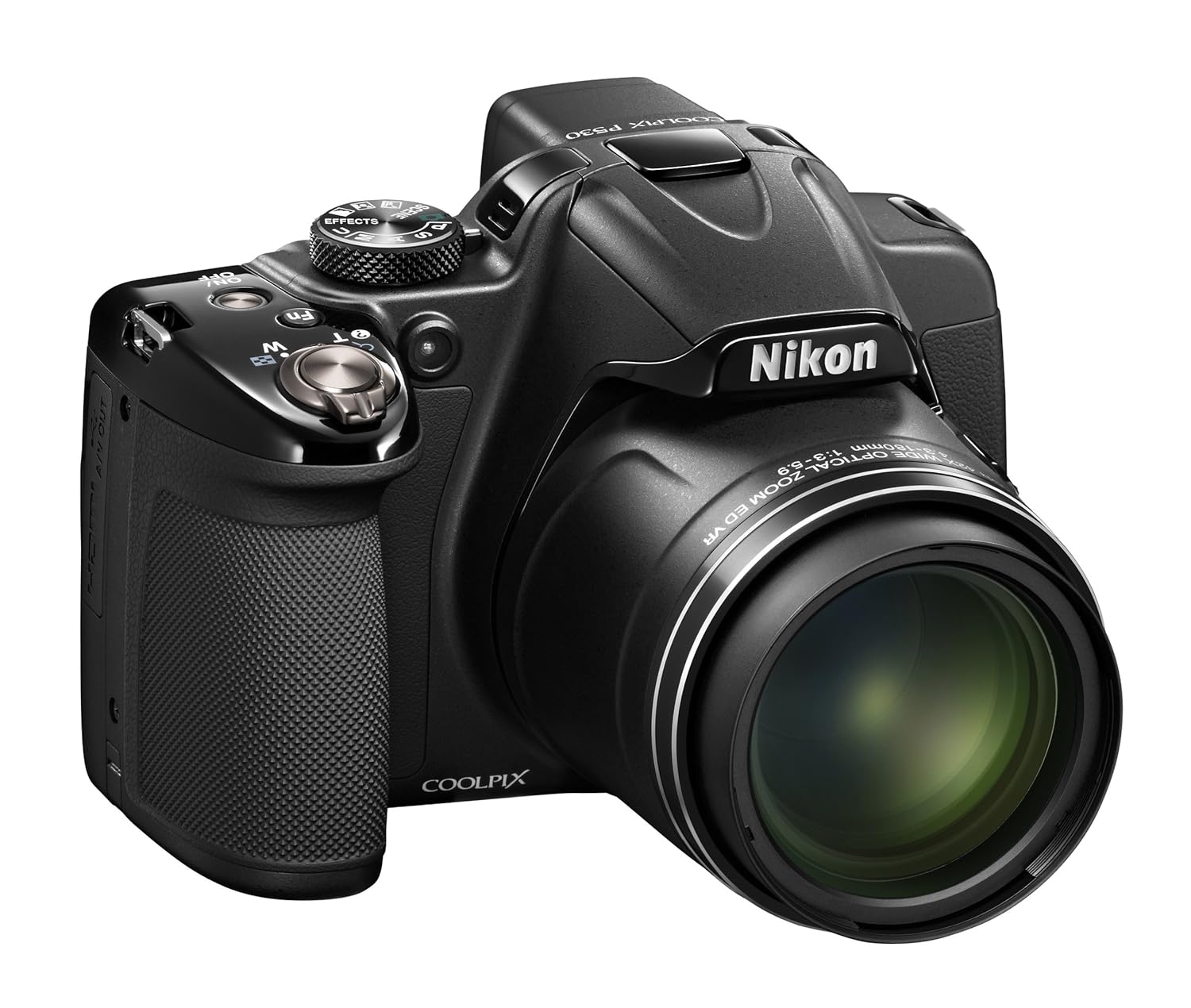 Amazon.com : Nikon COOLPIX P530 16.1 MP CMOS Digital Camera with 42x Zoom  NIKKOR Lens and Full HD 1080p Video (Black) : Camera & Photo