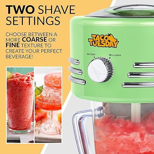 Nostalgia Taco Tuesday Frozen Drink Maker and Margarita Machine