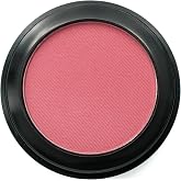 Pure Ziva Tulip Deep with Tints of Coral Red Purple Magenta Blush Pressed Cheek Blush Color Contour Powder, Talc &amp; Paraben Free, 4 Grams, No Animal Testing &amp; Cruelty Free