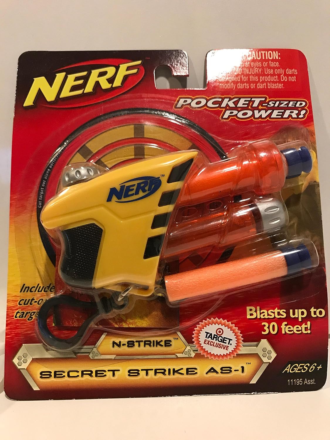 nerf secret strike micro blaster