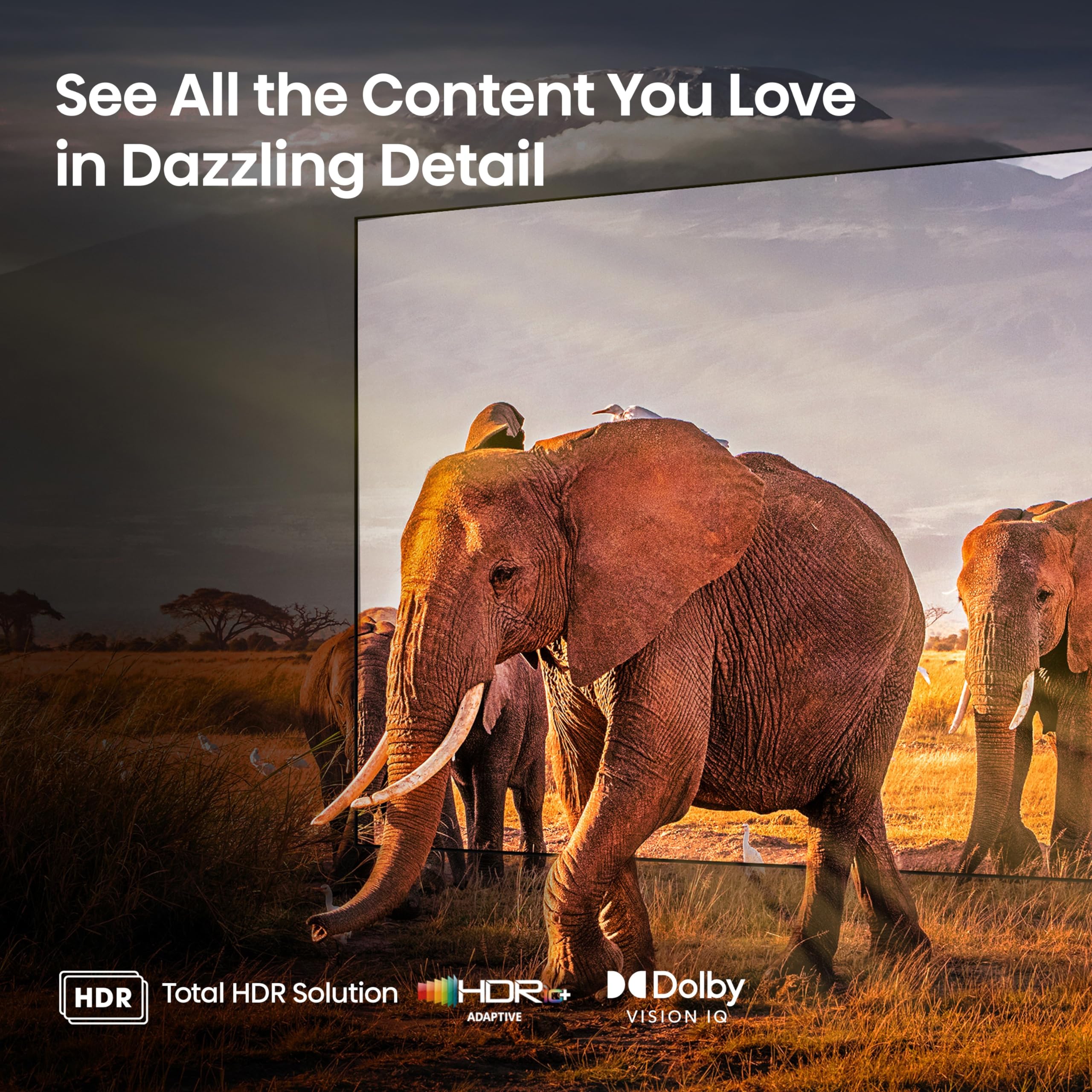Hisense 55-Inch Class U7 Series Mini-LED ULED 4K UHD Google Smart TV (55U7K) - QLED, Native 144Hz, 1000-Nit, Dolby Vision IQ, Full Array Local Dimming, Game Mode Pro, Alexa Compatibility