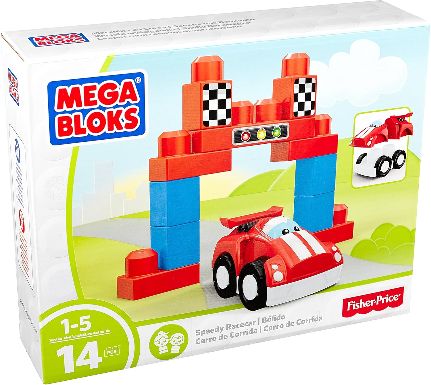 carrito mega bloks fisher price
