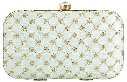 Women's Clutch (bx74LBCR_Blue)