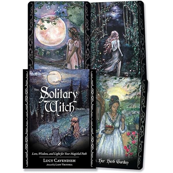 Earthly Souls & Spirits Moon Oracle: 55 Witchy Cards, Serene Lunar