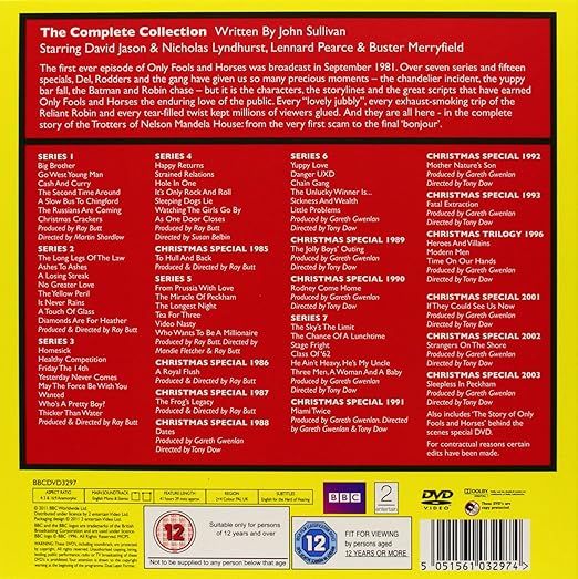 Only Fools And Horses Complete Box Set Anniversary Edition 26 Dvds Uk Import Amazon De David Jason Nicholas Lyndhurst Lennard Pearce Buster Merryfield Roger Lloyd Pack John Challis Kenneth Mcdonald Gwyneth Strong Sue Only Fools And Horses Complete Box Set Anniversary Edition 26 Dvds Uk Import Amazon De David Jason Nicholas Lyndhurst Lennard Pearce Buster Merryfield Roger Lloyd Pack John Challis Kenneth Mcdonald Gwyneth Strong Sue