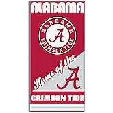 Northwest The Company NCAA Alabama Crimson Tide Home Beach Towel, 28 x 58-Inch