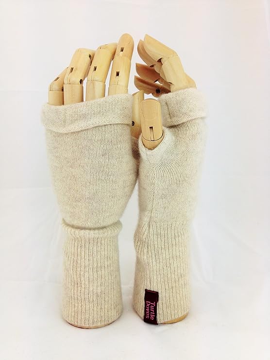 Cashmere Fingerless Gloves Amazon.co.uk Clothing