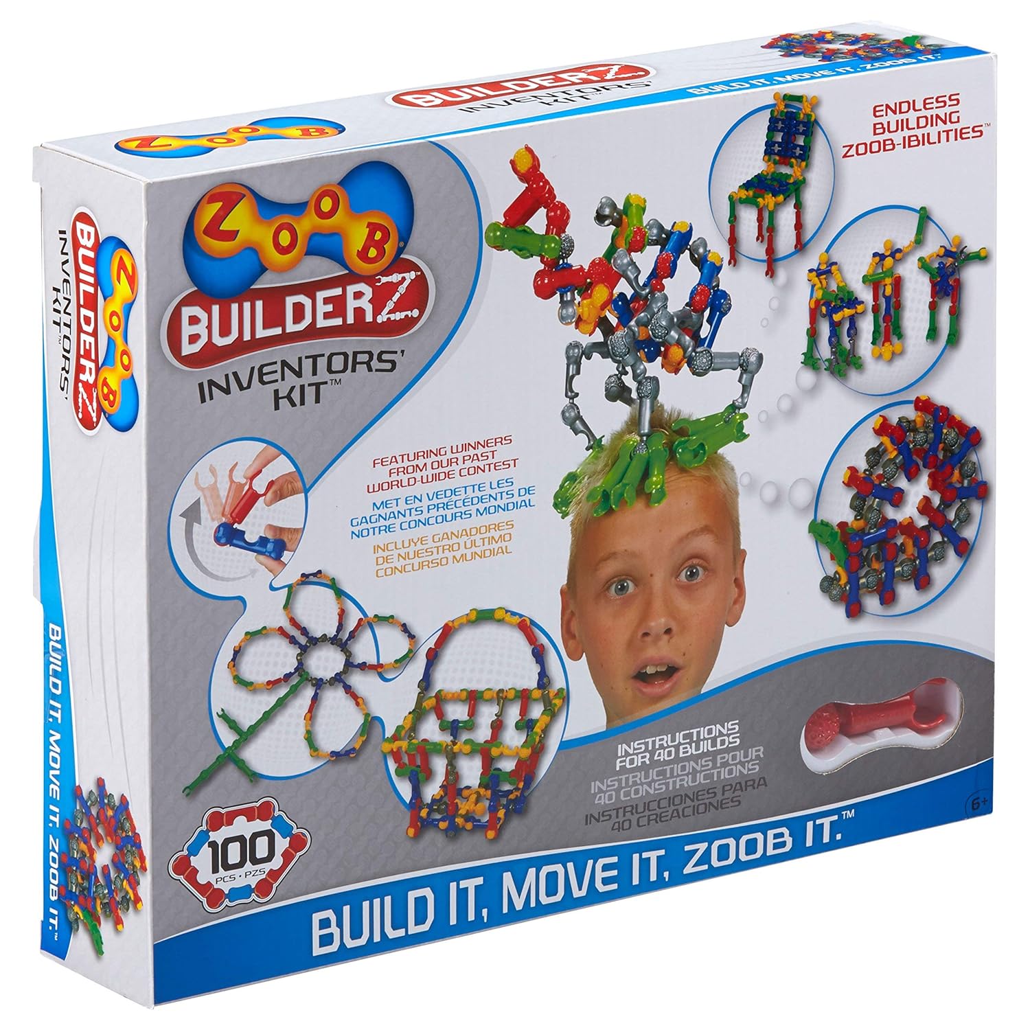 Best Zoob Inventors Kit Building Set 100 Piece