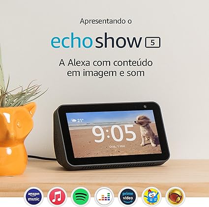 amazon echo show smart speaker with alexa