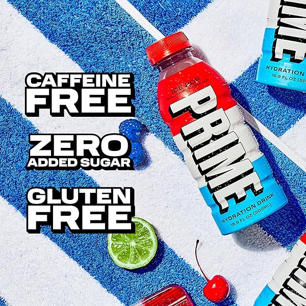 PRIME, ICE POP HYDRATION DRINK, 16.9 FL OZ