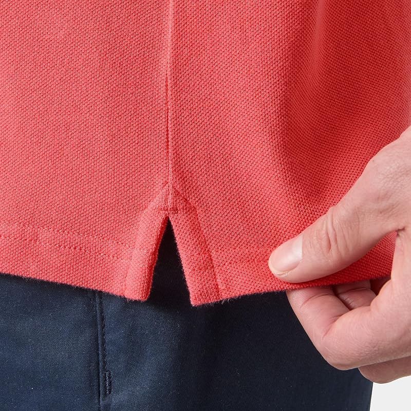 Herren Hudson Polo, Rot, L