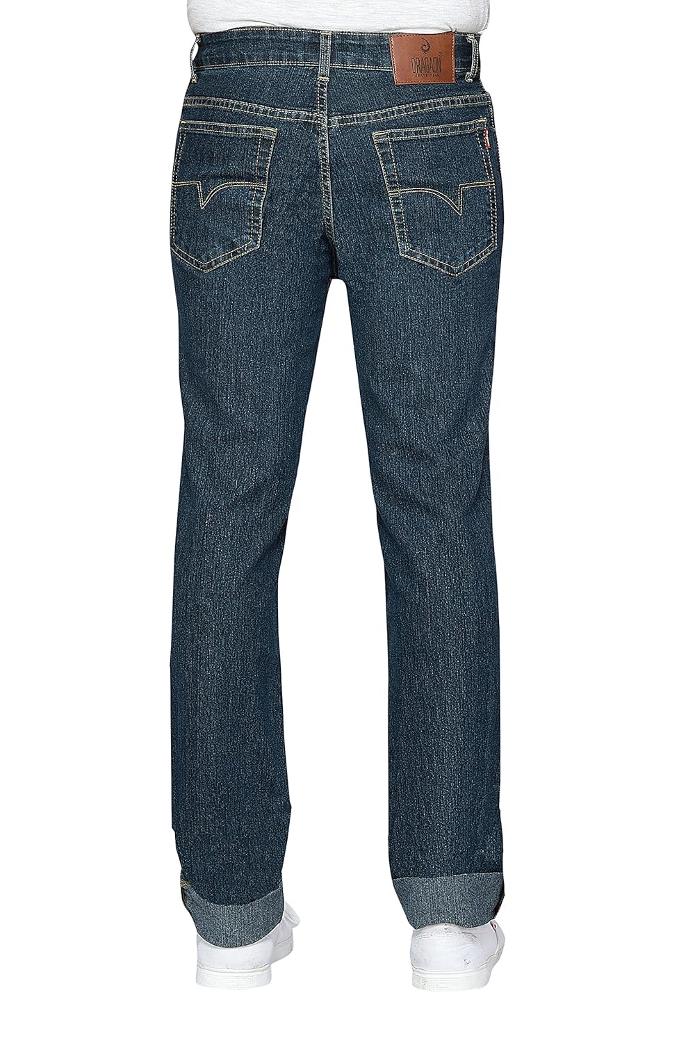 dragaon super stretchable relax fit jeans for men