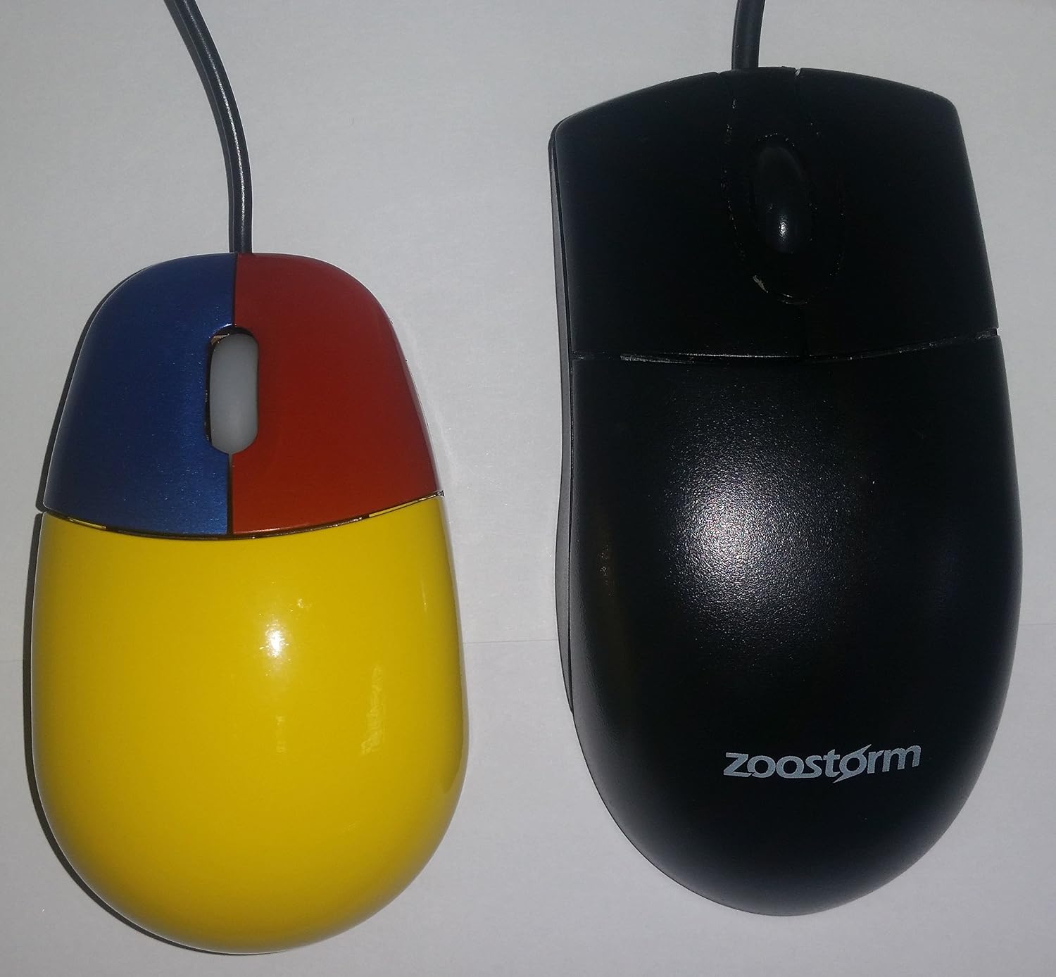 Small Yellow Infant Mini Optical Mouse - Colour Coded for Children Kids Child - Image 3