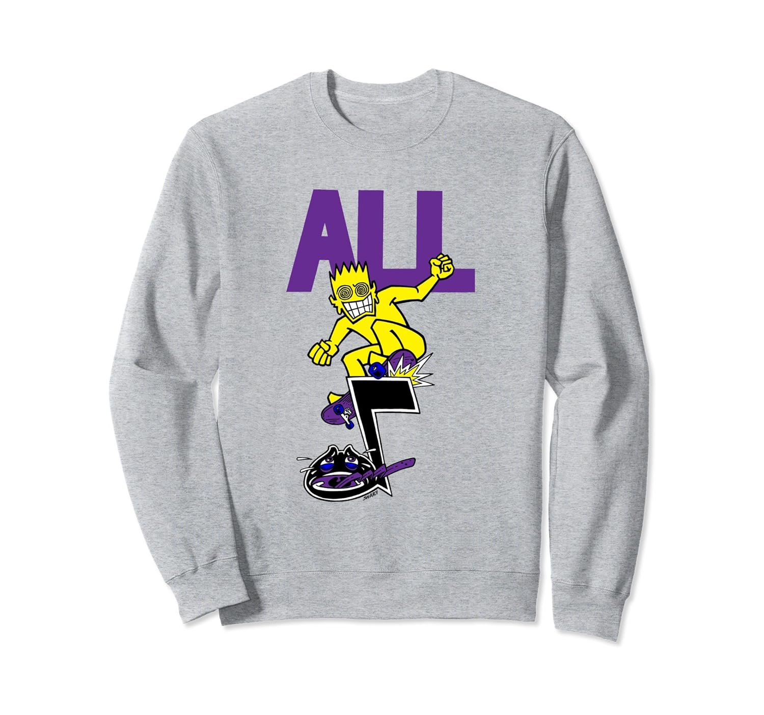 All- Skateroy Crewneck Sweatshirt-ANZ