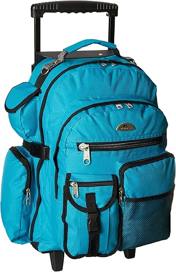 everest deluxe wheeled backpack