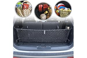 TN TRUNKNETS INC Envelope Style Trunk Mesh Cargo Net for Ford Explorer Base ST XLT 2020-2024 - Car Accessories - Premium Trunk Organizers and Storage - Cargo Net for SUV - Vehicle Carrier Organizer for Ford Explorer