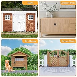 Alise Flip Latch Gate Latches Set with