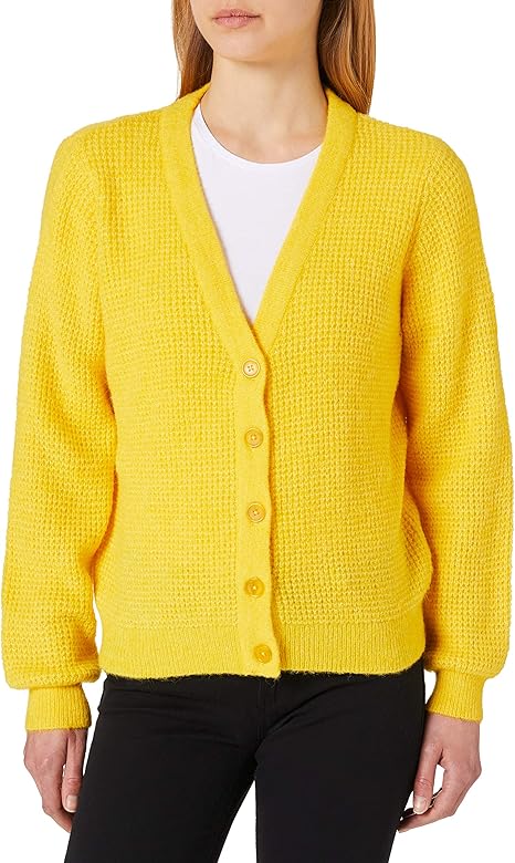 ICHI Women's Cardigan Sweater: Amazon.co.uk: Clothing