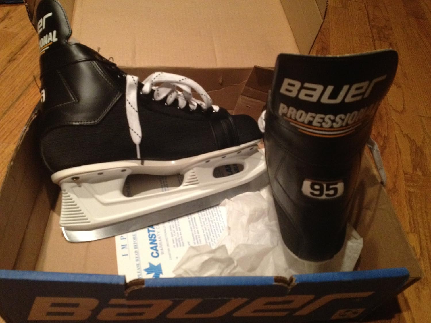 Bauer Professional 95 Ice Hockey Skates Senior Size 11.5 Width D