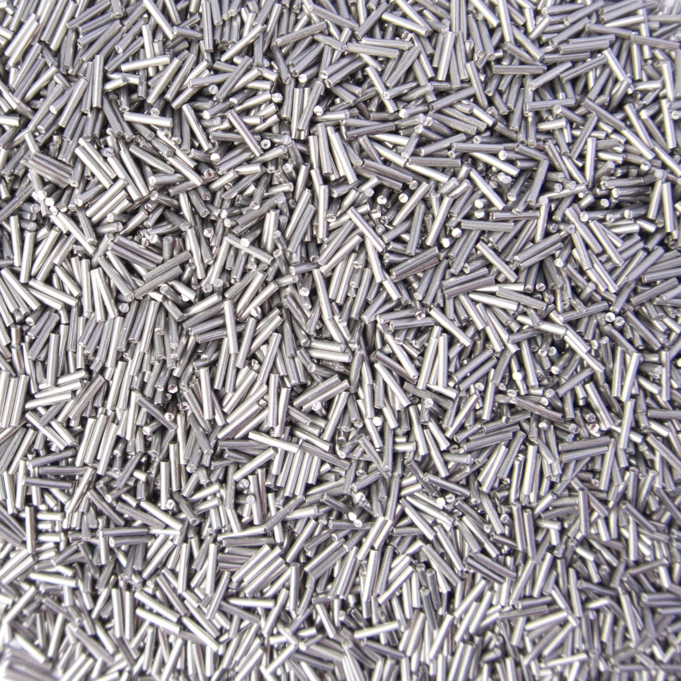 1 LB Stainless Steel Tumbling Media Pins - 0.047" Diameter, 0.255" Length