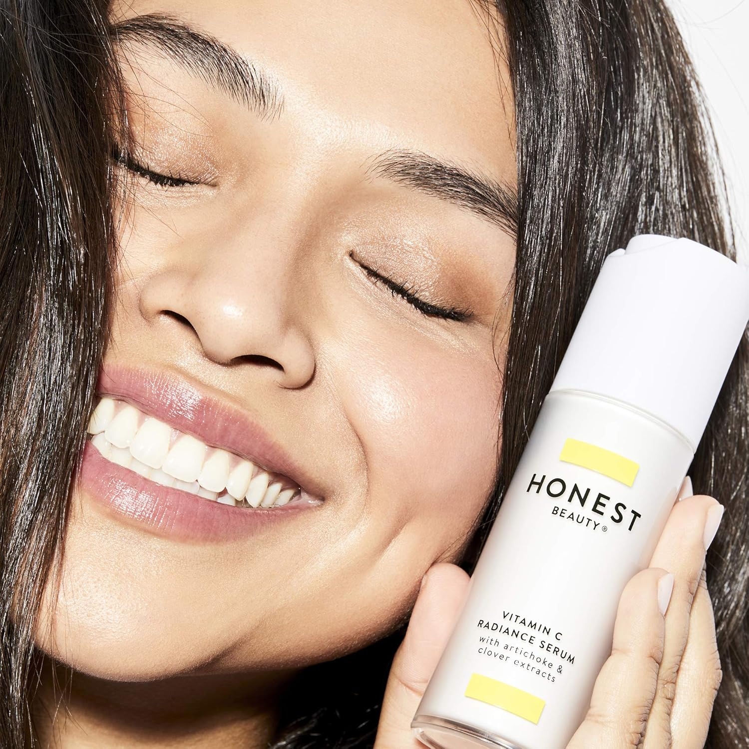 Honest Beauty Vitamin C Radiance Serum with Artichoke & Clover Extracts | Paraben Free, Dermatologist Tested, Cruelty Free | 1.0 Fl. Oz: Beauty