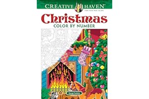 Creative Haven Christmas Color by Number (Adult Coloring Books: Christmas)
