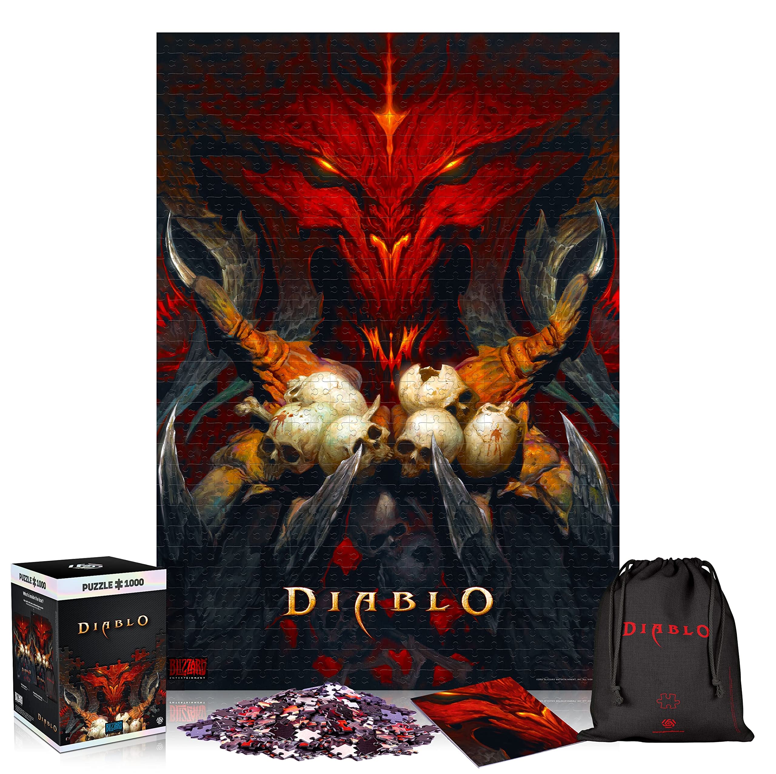 Good Loot Teufel: Lord of Terror Puzzles, Diablo: Lord Of Terror, 1000 pcs