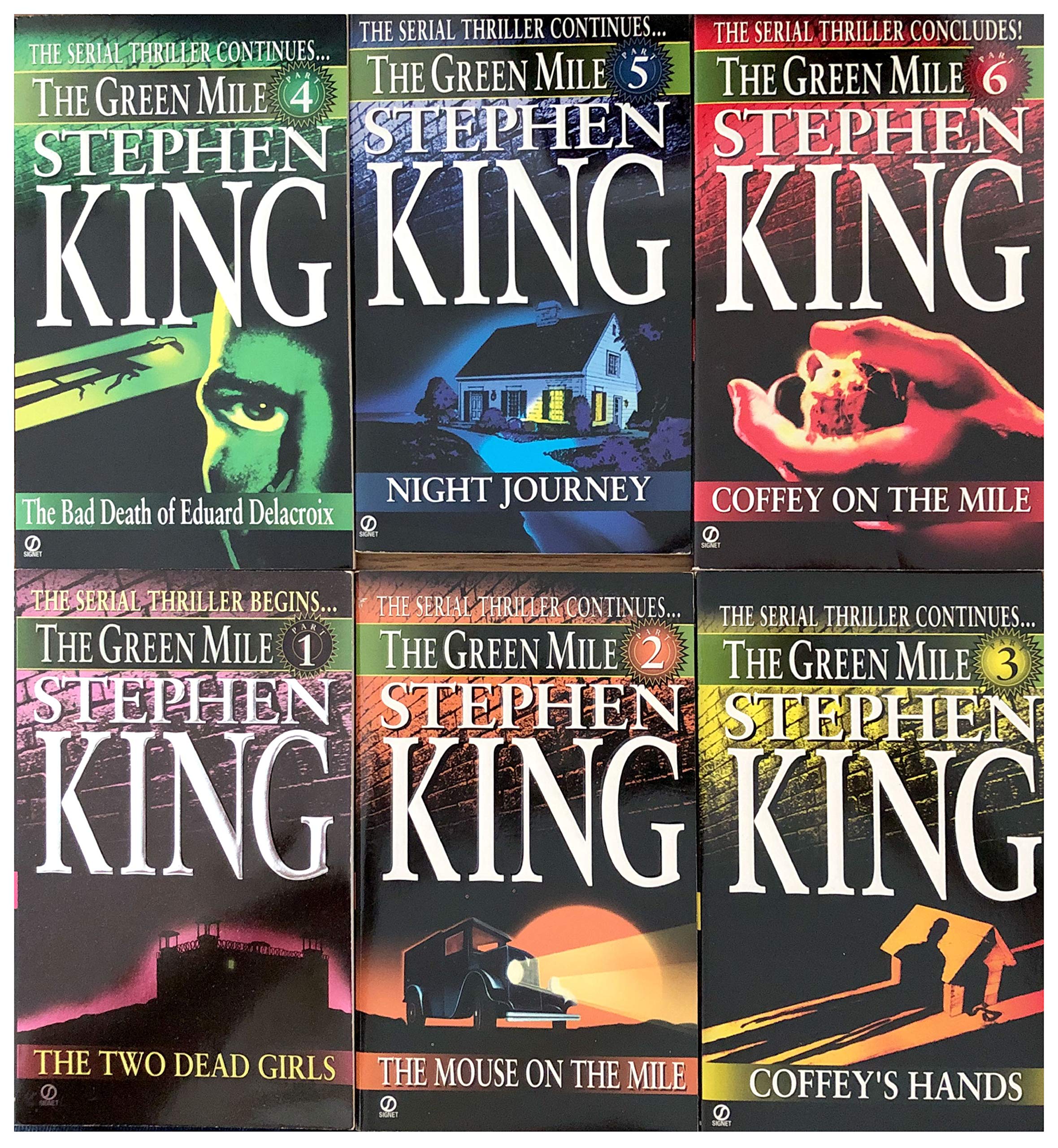 The Green Mile Serial Novel Set Books 1 6 Stephen King Amazon Com Books