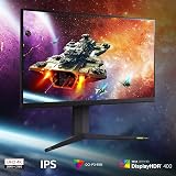 LG UltraGear 32GR93U 31.5" 4K 144Hz 1ms IPS Gaming Monitor G-Sync FreeSync view 3