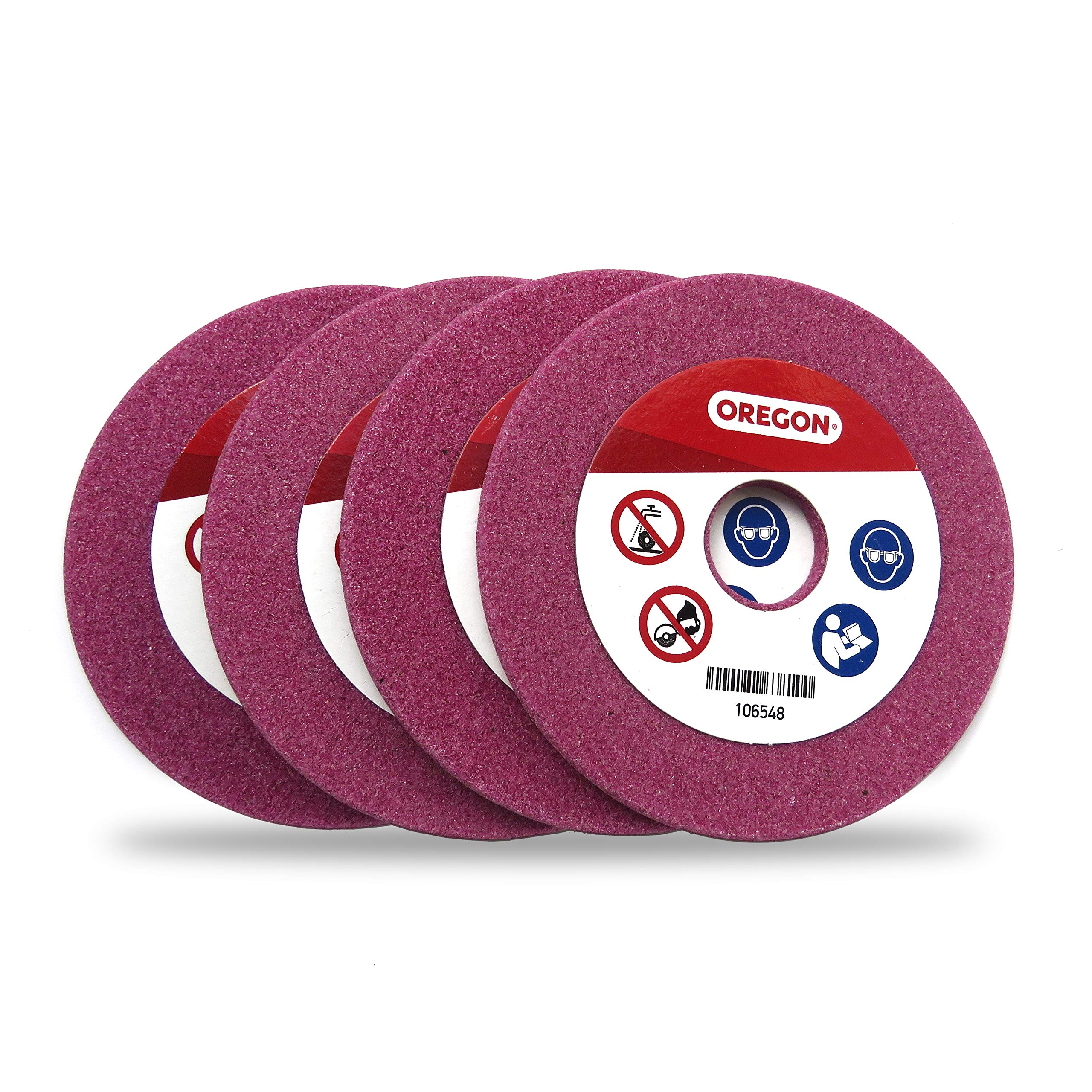 Oregon Chainsaw Sharpener Replacement Grinding Wheel 3/8", .404" chain: to fit 310-230 grinders, 4 pcs