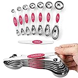 Spring Chef Magnetic Measuring Spoons Set, Dual