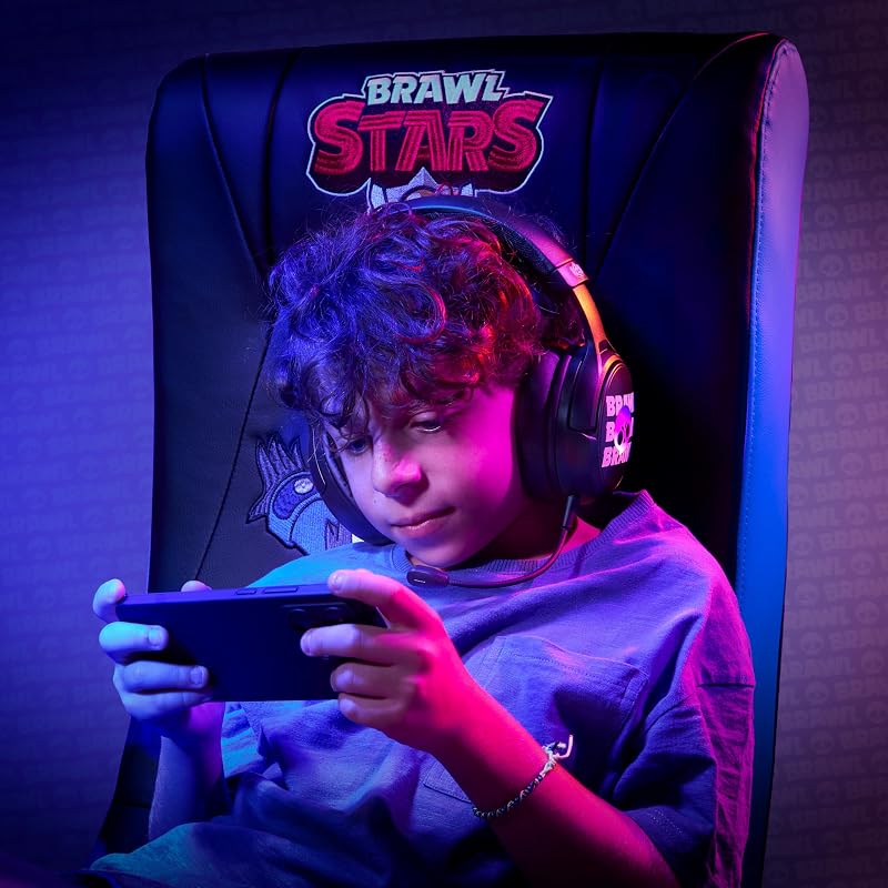 - Casque Audio Gaming LED sans Fil Brawl Stars avec Micro