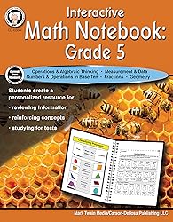 Mark Twain 5th Grade Math Workbook, Interactive
