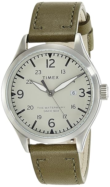Timex Waterbury Traditional Analog Off-White Dial Unisex Watch-TW2R71100